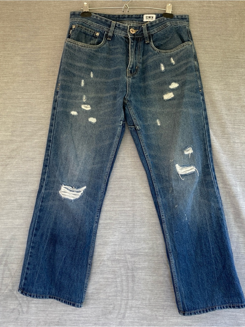 Men’s Edwin Jeans Bootcut Distressed 34x30